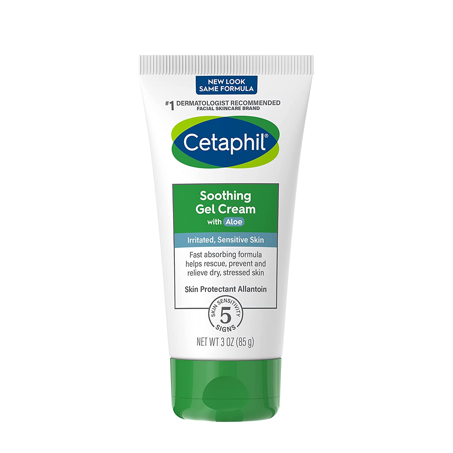 Pack of (3) Cetaphil Soothing Gel-cream with Aloe, Dermatologist Recommended, 3 Ounce (Exp:-04/01/2023)