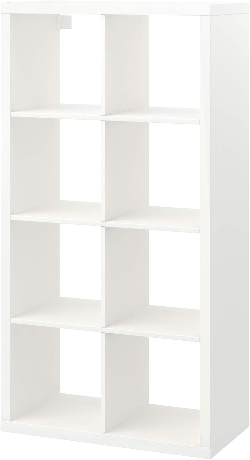 Ikea KALLAX shelving unit white (77x39x147 cm) 8 shelf
