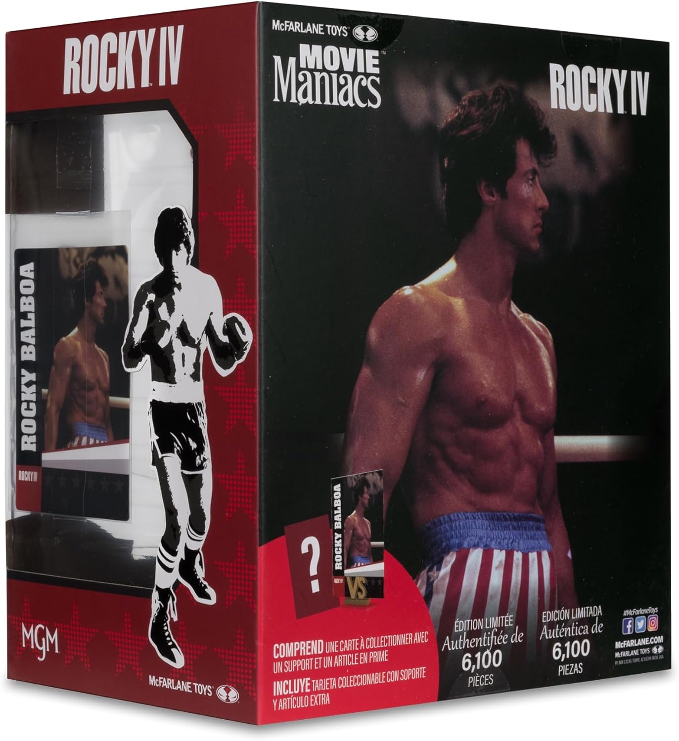 McFarlane Toys - Rocky Balboa (Rocky IV) 6in Posed Figure