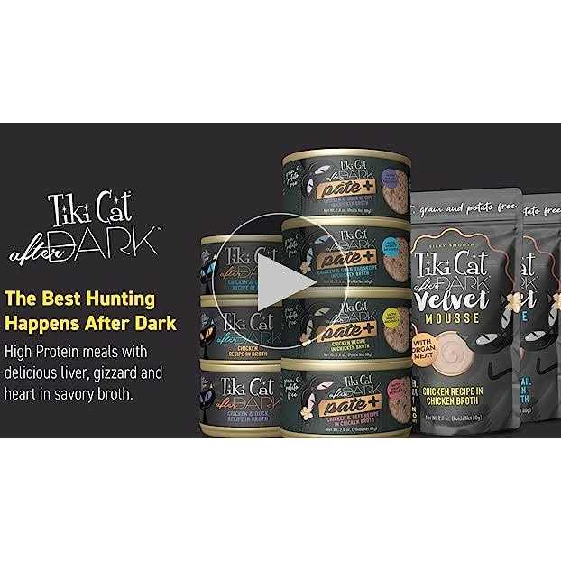 Tiki Cat After Dark Variety Pack Canned Cat Food - Pet Supplies online store