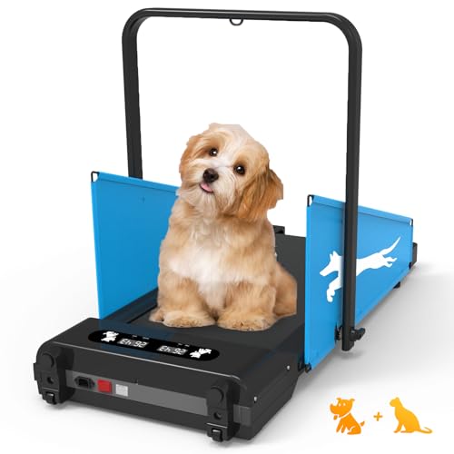 Dog Running Machine,Treadmill for Dogs Small Medium Dogs,Exercise Equipment for Puppy Pet Doggie Treadmill,Up to 220lbs, Low Noise
