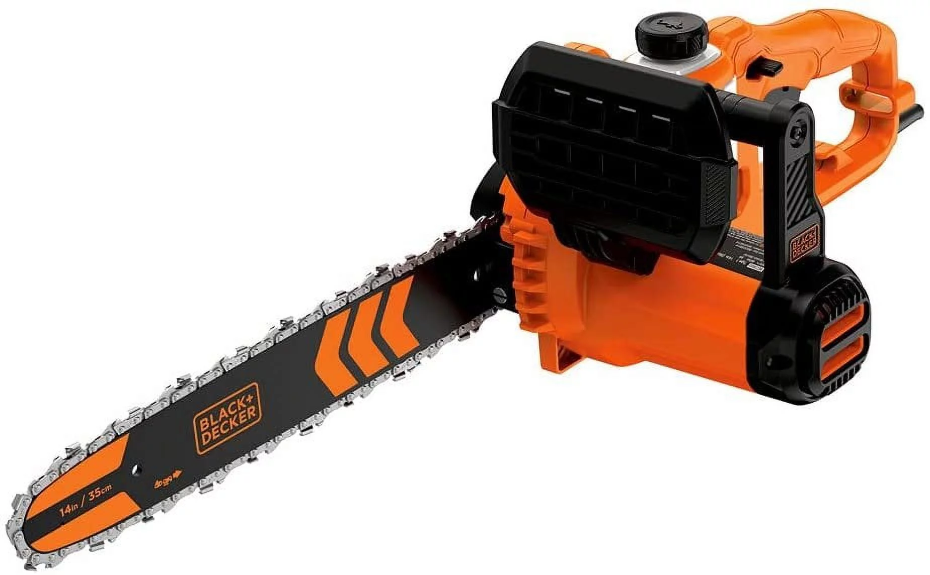 BLACK+DECKER BECS600 Chain Saw, Black/Orange