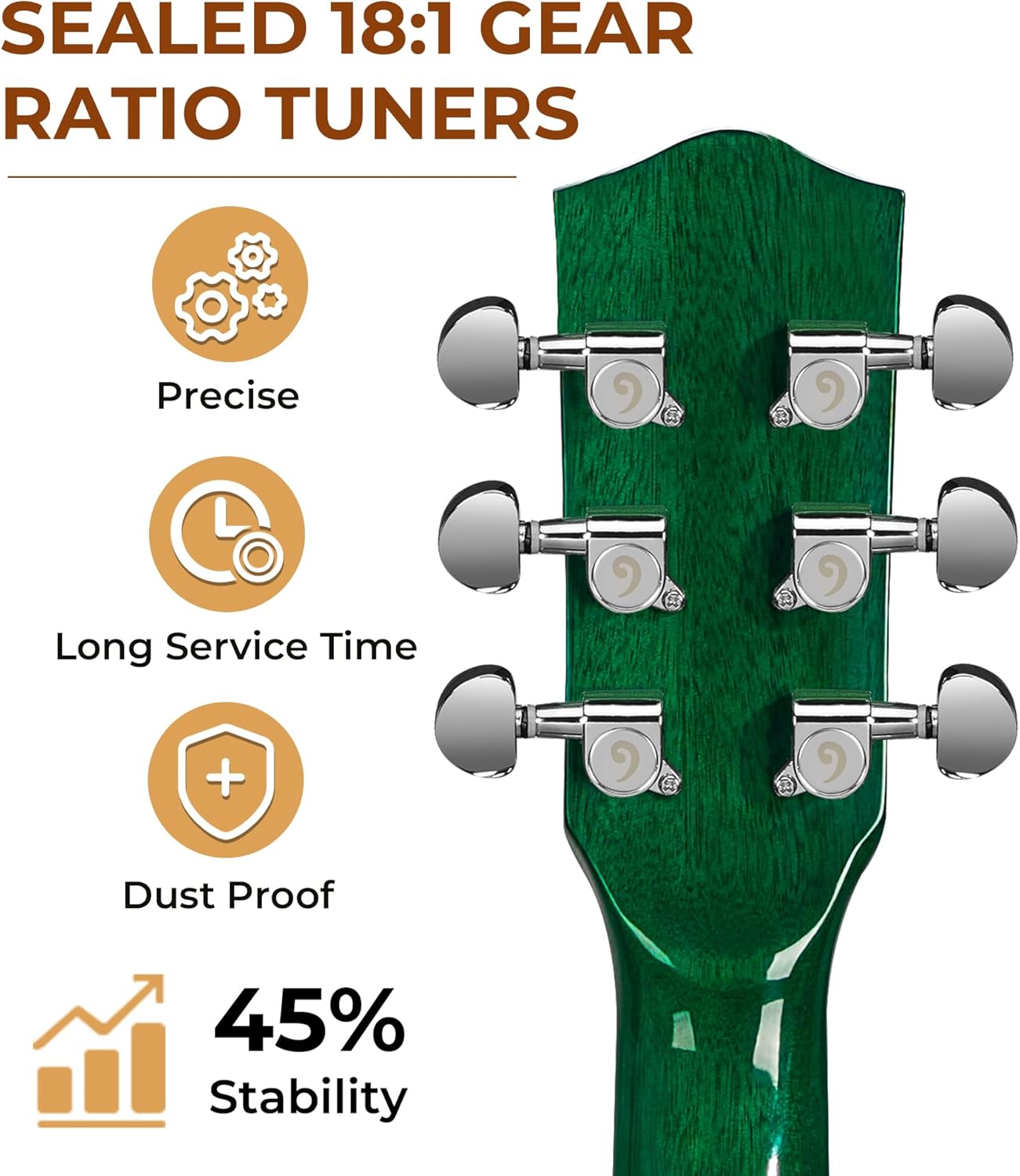 Acoustic Guitar 41 Inch Cutaway Acoustic Guitar Full Size Dreadnought Acustica Guitarra Bundle with Gig Bag for Adults Teens Beginners Professionals, Blue by Vangoa