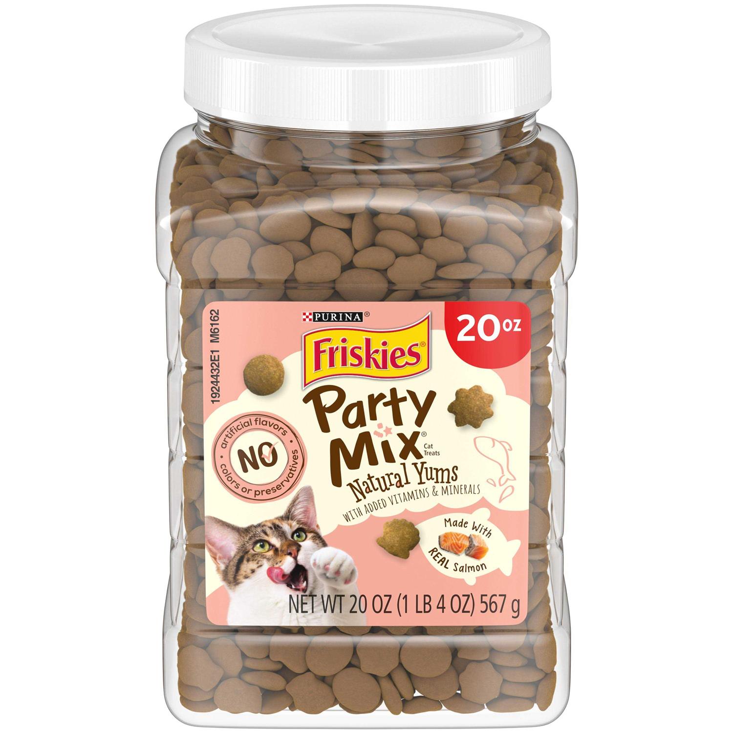 Purina Friskies Natural Yums Party Mix Cat Treats - Pet Supplies online store