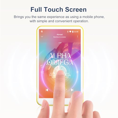 80GB MP3 Player with Bluetooth and WiFi, Mp3 & Mp4 Music Player with Spotify, Amazon Music, Deezer, Audible, Browser, 4.0