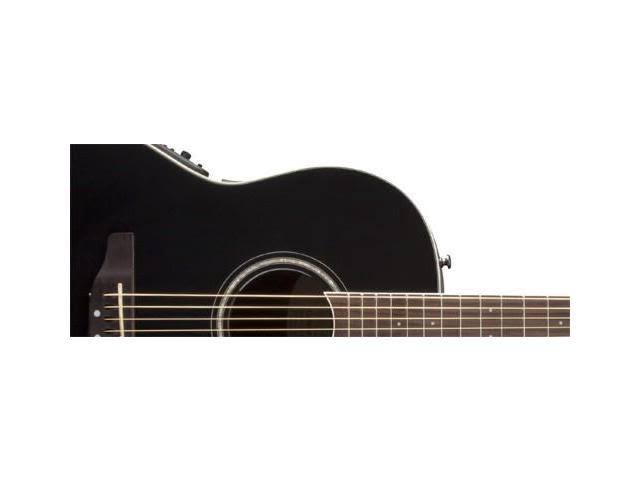 Ovation CS24-5 Celebrity Standard Acoustic Electric Guitar (Black)