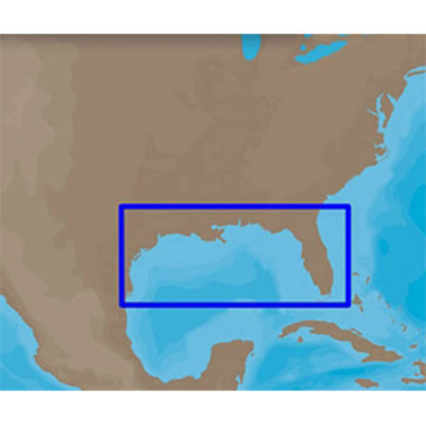 C-MAP MAX-N Bathymetric Gulf of Mexico