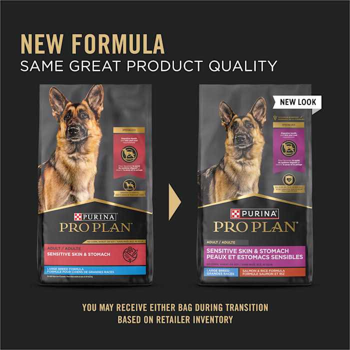 Purina Pro Plan Salmon Formula Sensitive Skin Stomach Large Breed Adult Dog Food - Pet Supplies online store