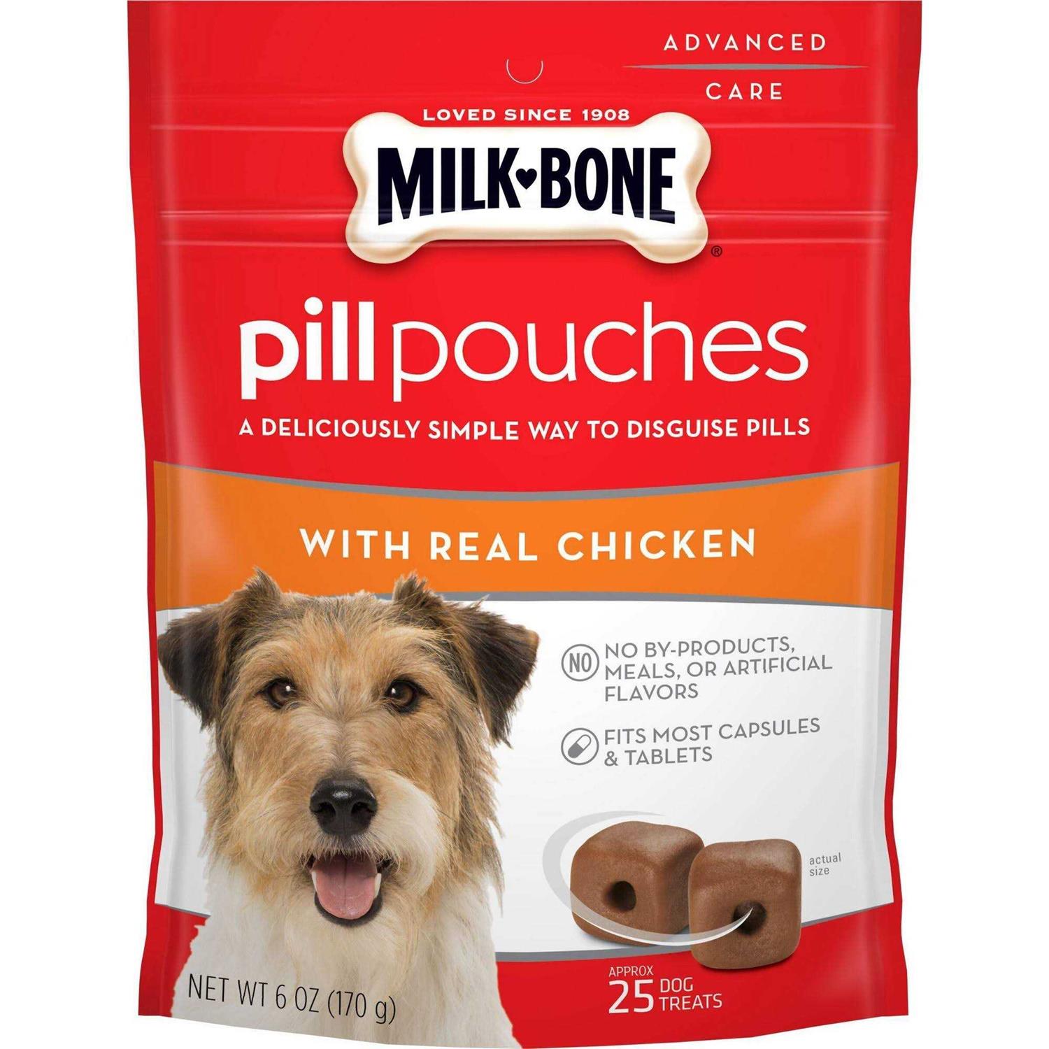 Milk-Bone Pill Dog Treats Pouches - Pet Supplies online store
