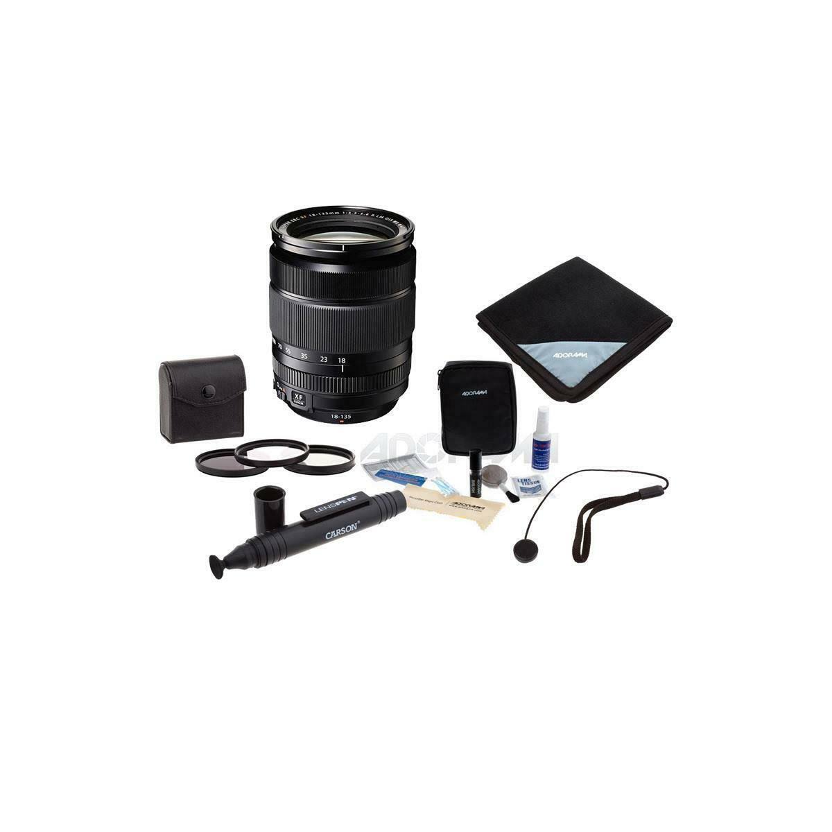 Fujifilm XF 18-135mm F3.5-5.6 R Lm OIS WR (Weather Resistant) Lens W/ACC Bundle