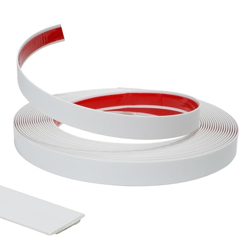 9.8Ft Peel and Stick Trim Molding,Flexible Waterproof Wall Trim Self Adhesive for Window Frame, Walls Edges, Mirror Frame Silver