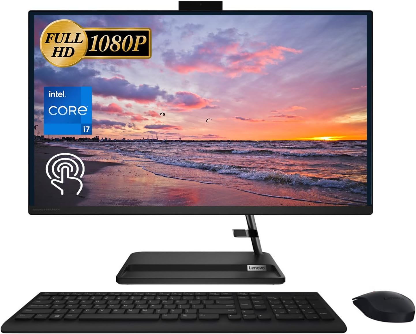 Lenovo 2023 Latest IdeaCentre 3 Premium All-in-One Desktop, 27