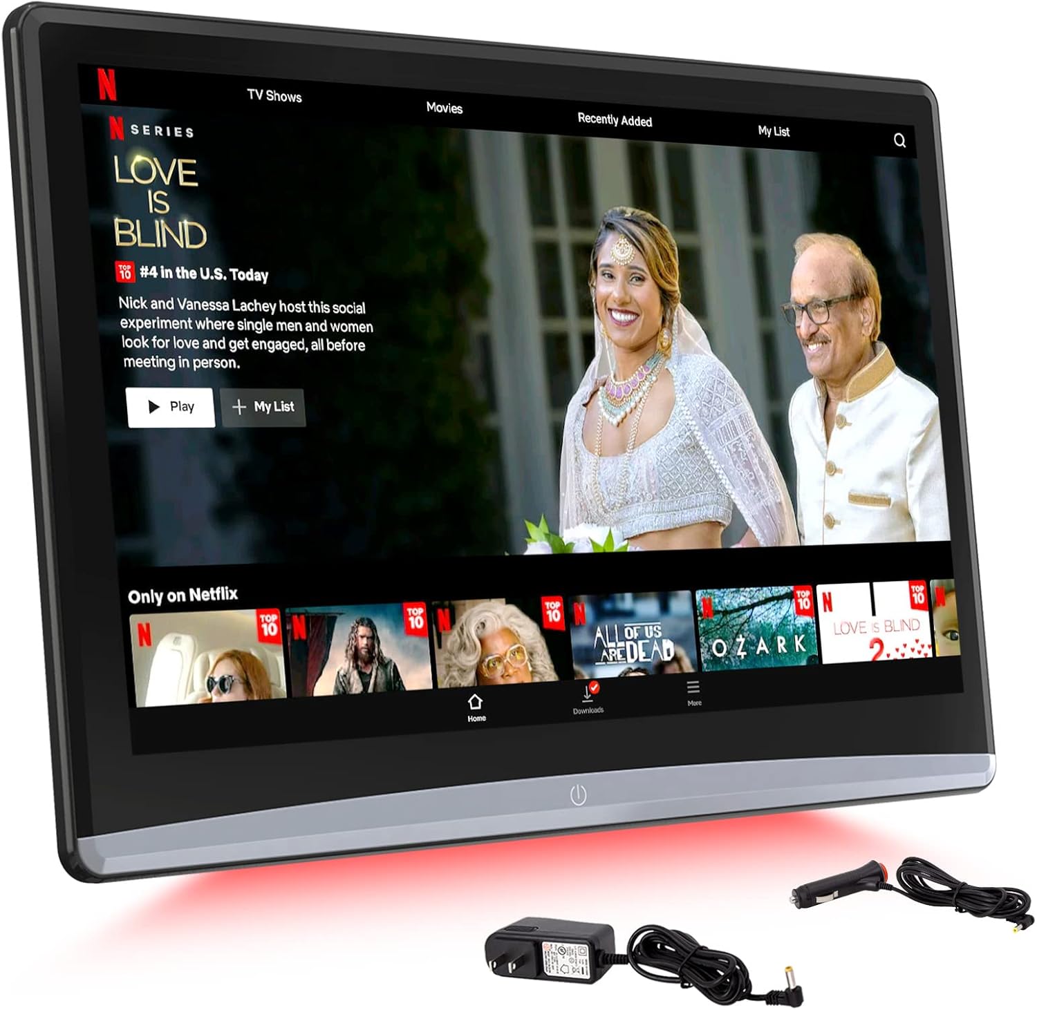 Upgrade Android 10 Car TV Monitor Tablet with 12.4