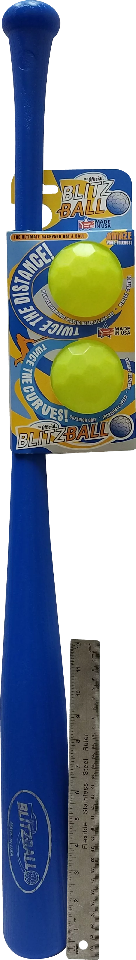 Blitzball Plastic Bat and Two Ball Combo