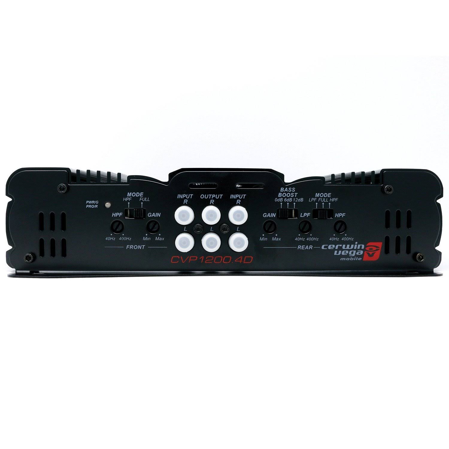 Cerwin-vega Mobile CVP1200.4D Performance Series 1,200-watt-max 4-Channel Class D Amp