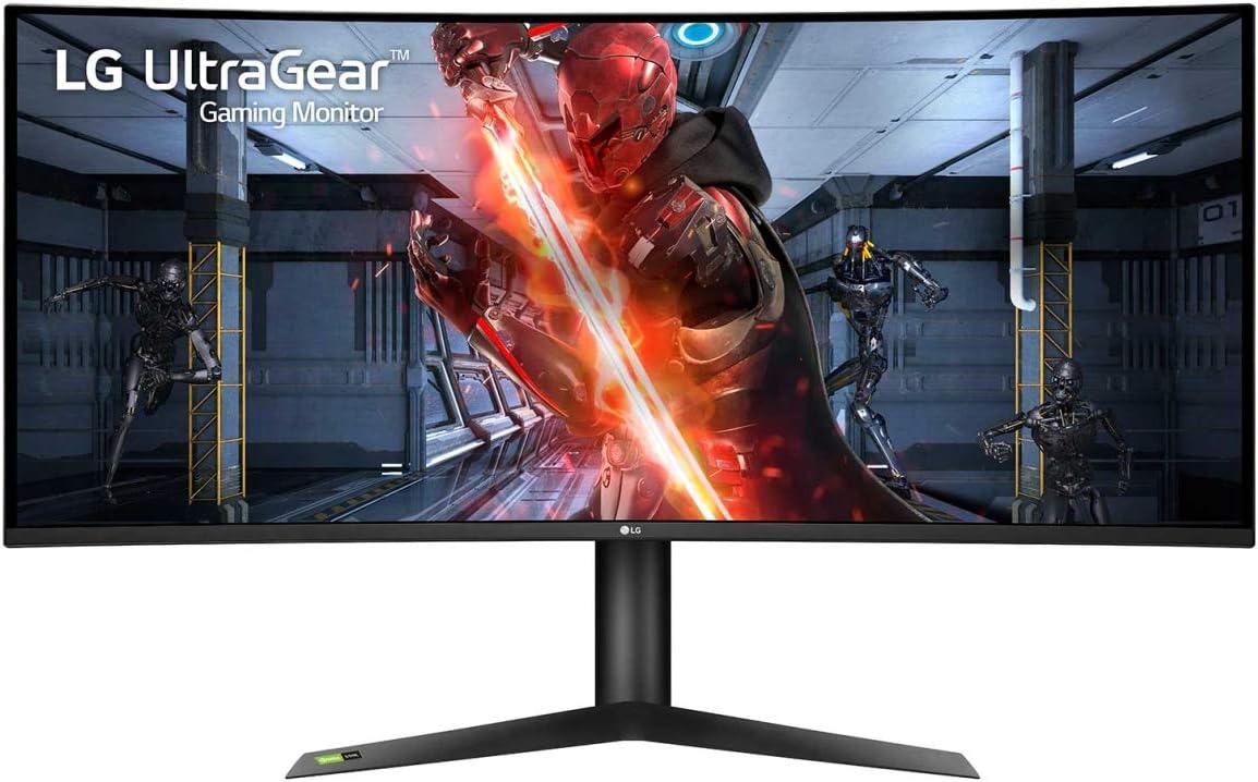LG 27'' Ultragear 4K UHD Nano IPS 1ms 144Hz G-Sync Compatible Gaming Monitor, Black (27GN95B-B)