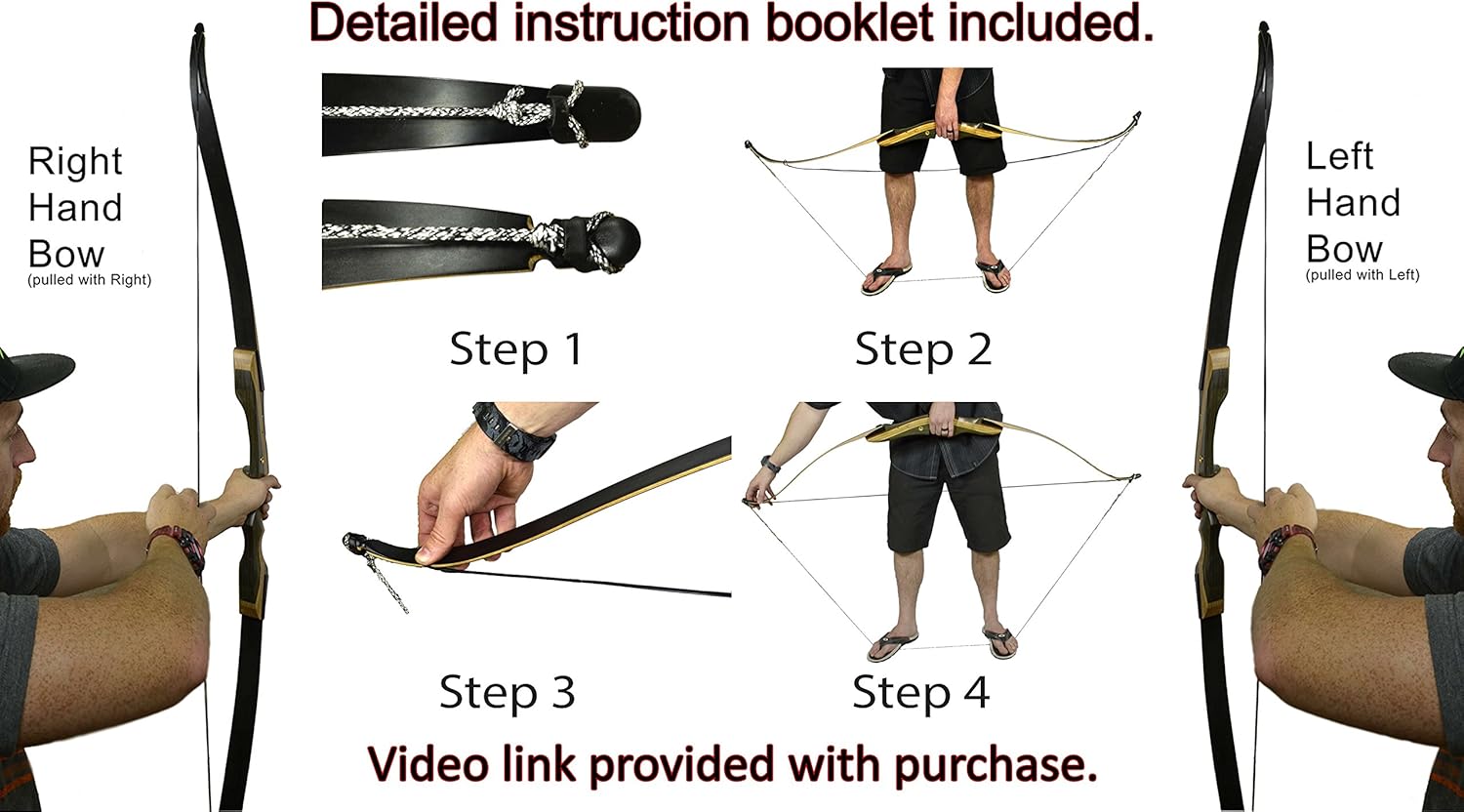 Southwest Archery 48” Tiny Tiger Takedown Recurve Bow – Compact Fast Accurate 48