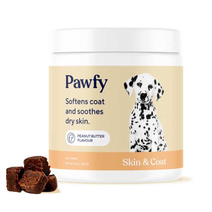 Pawfy Skin & Coat Soft Chews - Pet Supplies online store