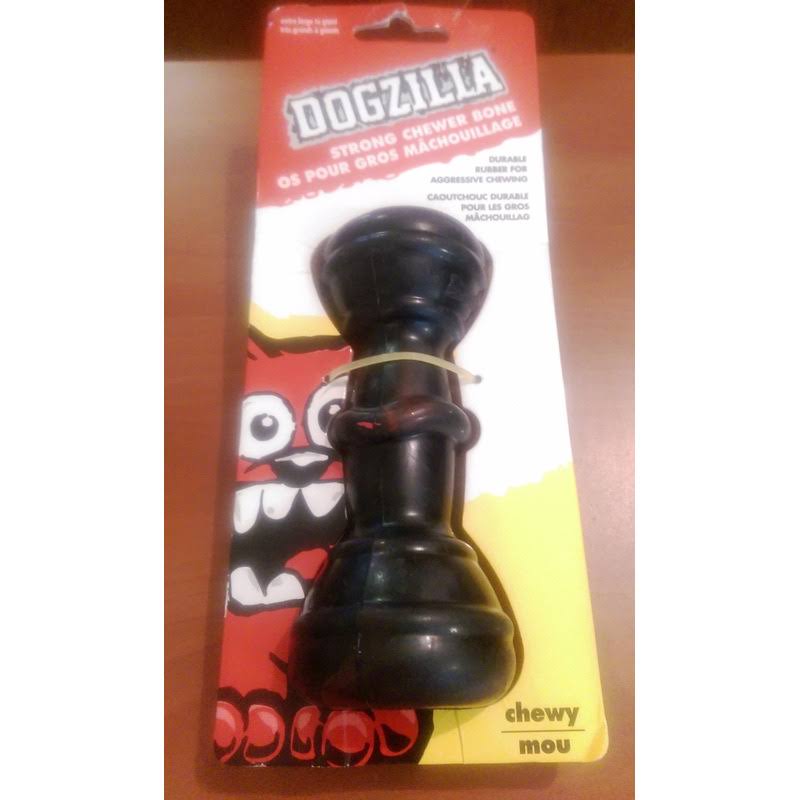 Dogzilla - Juguete para Perro Dumbell Negro