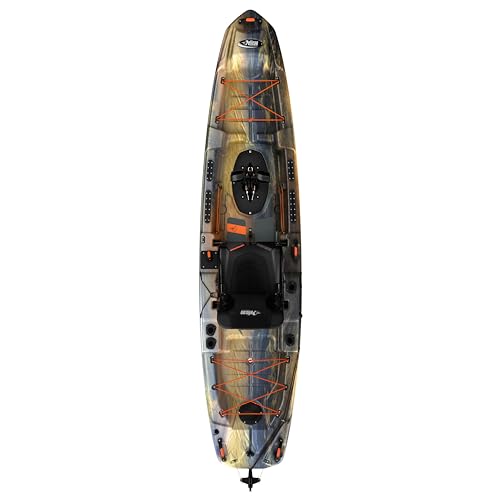 Pelican Catch HDII Premium Angler - Sit-On-Top Fishing Kayak - HyDryve Pedal System & Comfortable Ergocast seat