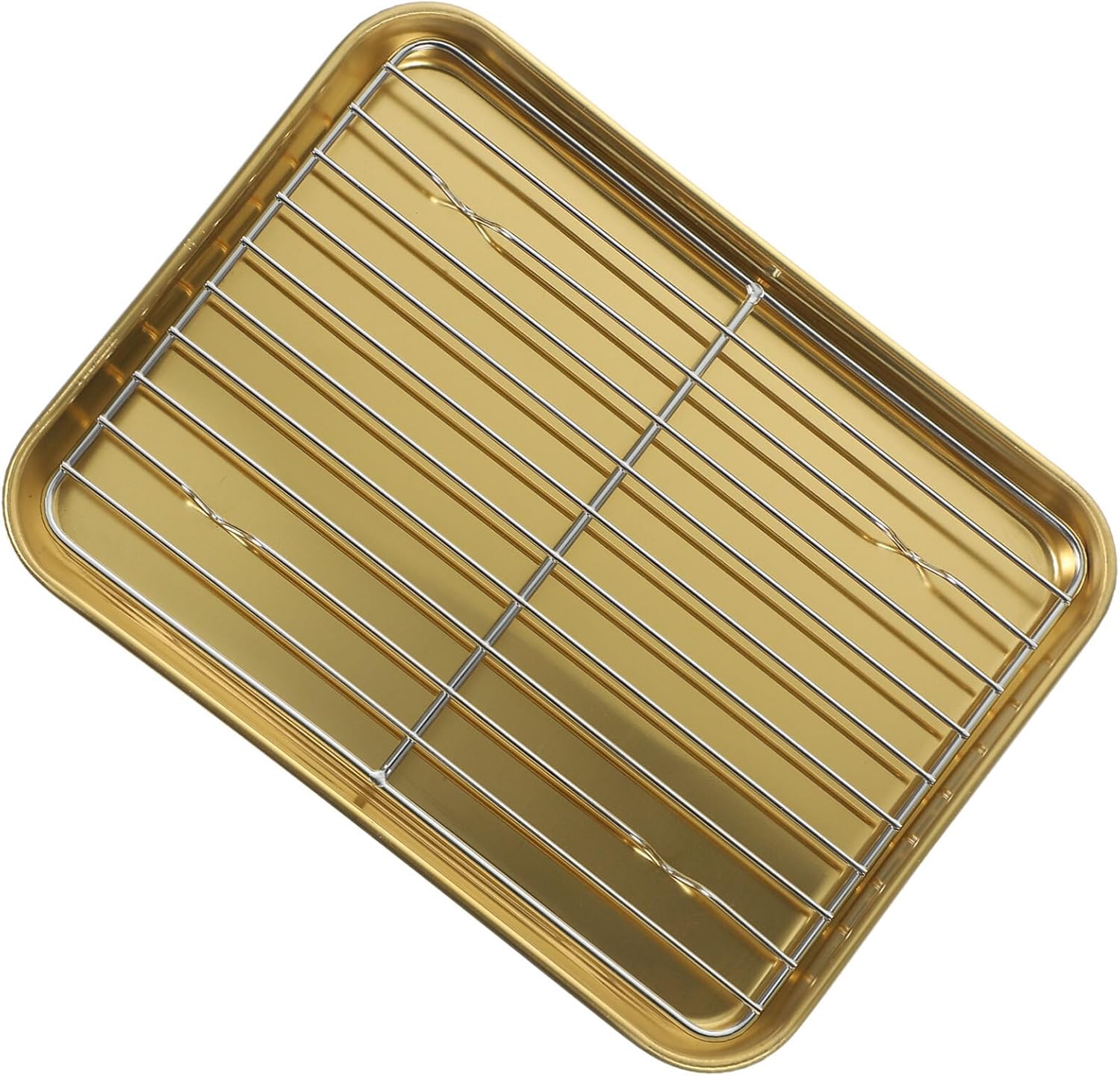 UPKOCH 1 Set Kitchen Oil Filters Tray, Stainless Steel Oil Drain Rack Baking Cooking Oil Drip Filter Fine Mesh Filter Basket for Frying Grilling Food Strainer Colander