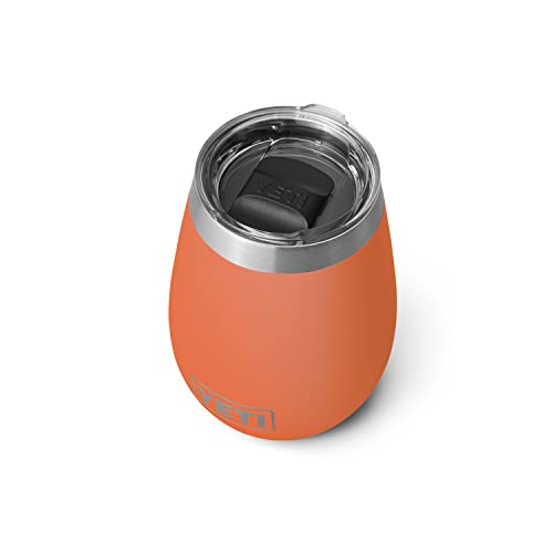 YETI Rambler 10 oz Wine Tumbler, Vacuum Insulated, Stainless Steel with MagSlider Lid, Navy