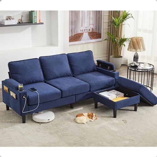 OUYESSIR L Shape Sectional Sofa Couch, 78