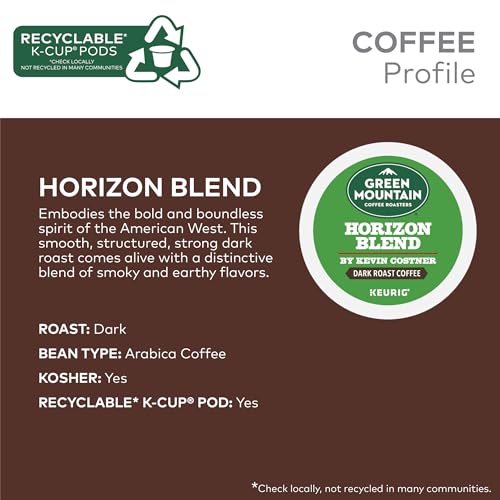 Green Mountain Coffee Roasters Dark Magic Keurig Single-Serve K-Cup Pods, Dark Roast Coffee, 72 Count