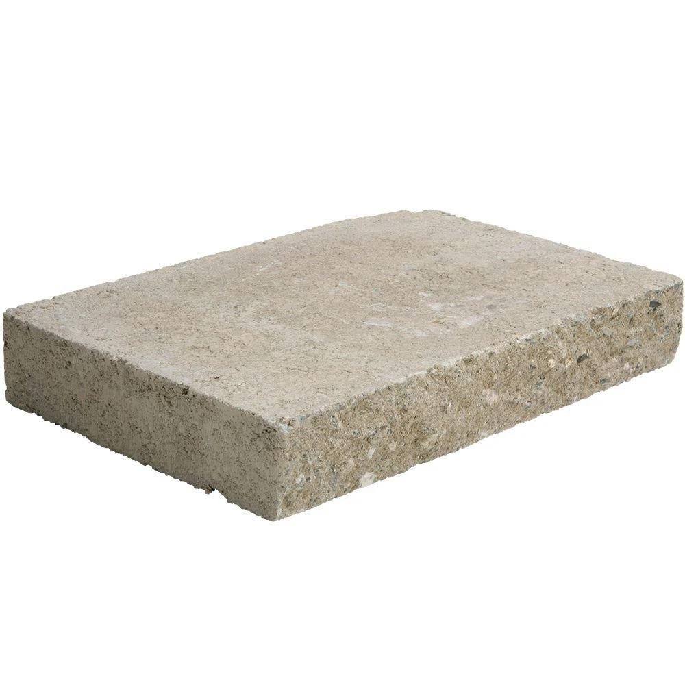 Pavestone 2 in. x 12 in. x 8 in. Buff Concrete Wall Cap (120 Pieces / 118.5 Linear ft. / Pallet)