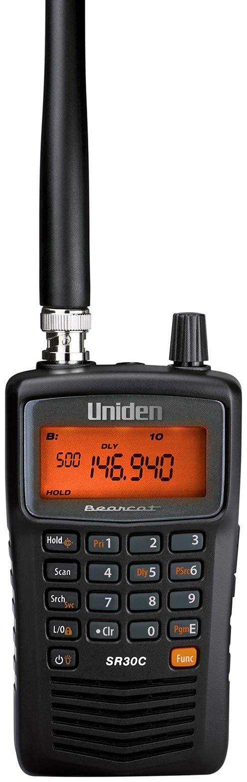 Uniden 500-Channel Compact Handheld Scanner Sr30c
