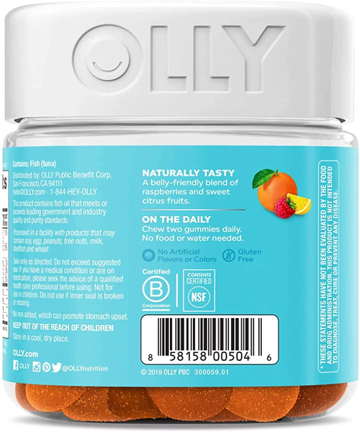 Olly The Essential Prenatal Sweet Citrus -- 60 Gummies