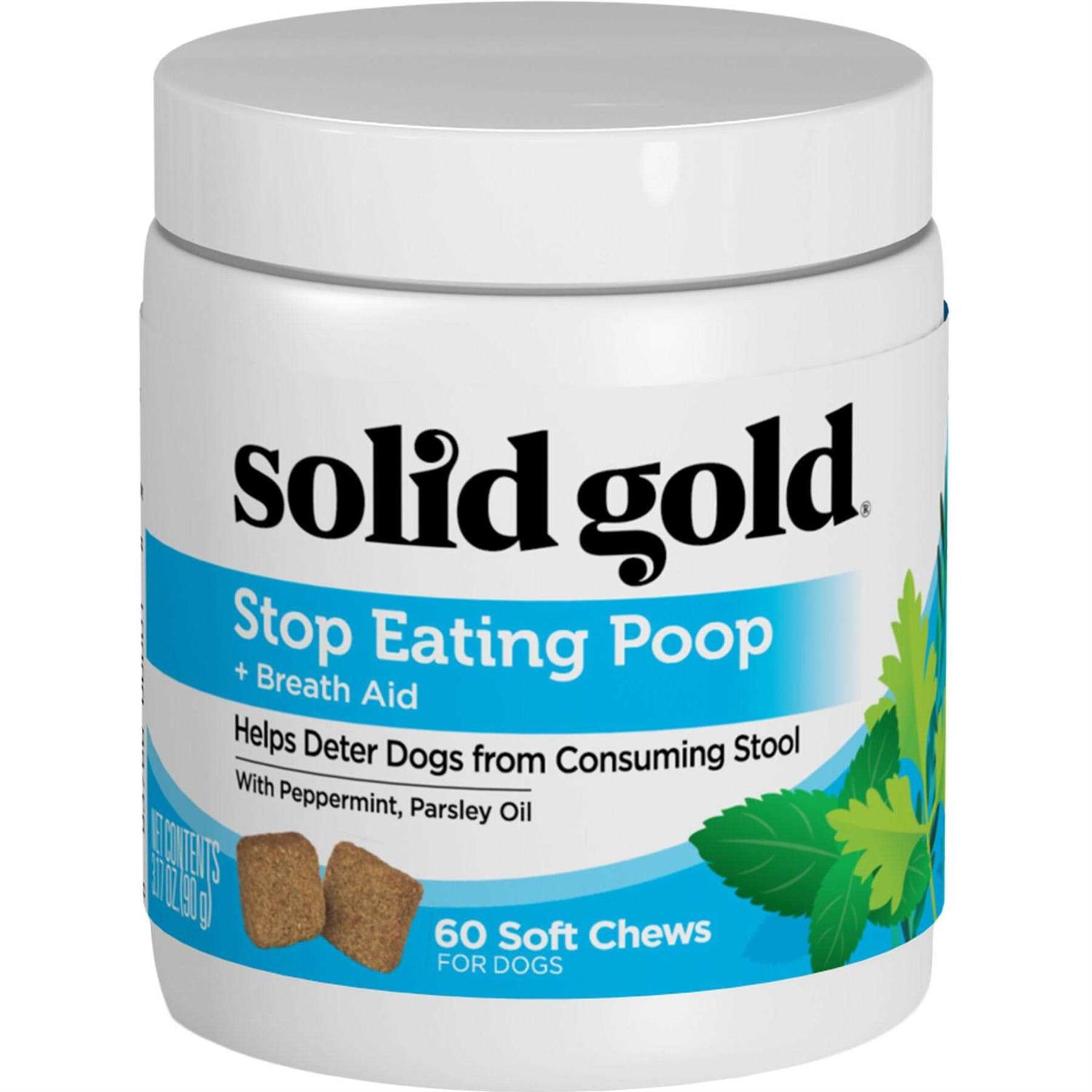 Solid Gold Stop Eating Poop Chews for Dogs with Coprophagia - Pet Supplies online store