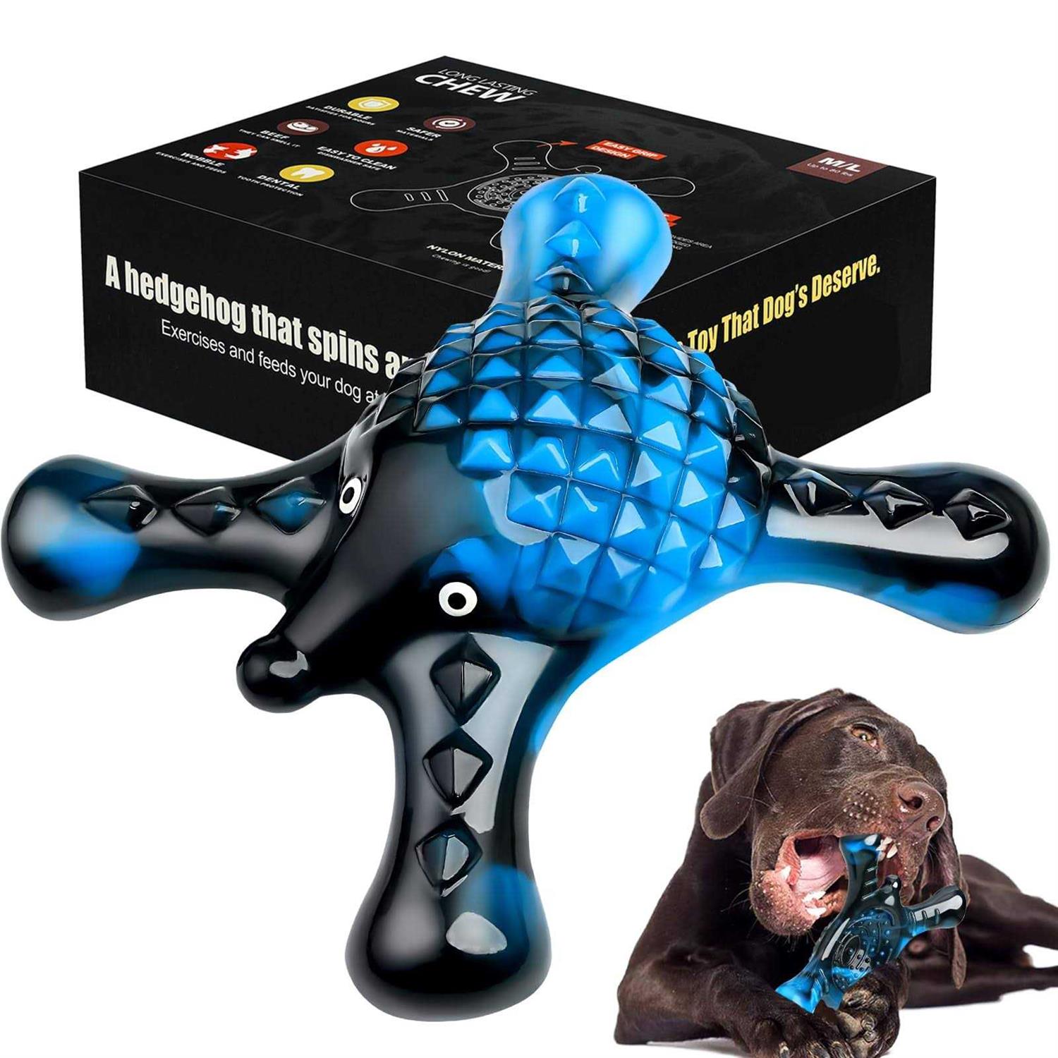 BYMQ Indestructible Dog Chew Toys for Aggressive Chewers Tough Dog Toys Large/Medium Breed - Pet Supplies online store