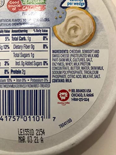 The Laughing Cow Spreadable Cheese Wedge Variety pack