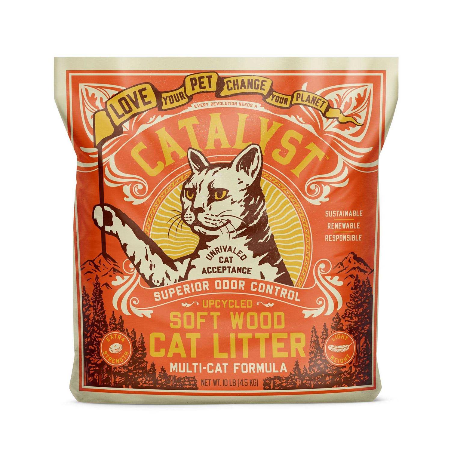 Catalyst Cat Litter Soft Wood - Pet Supplies online store