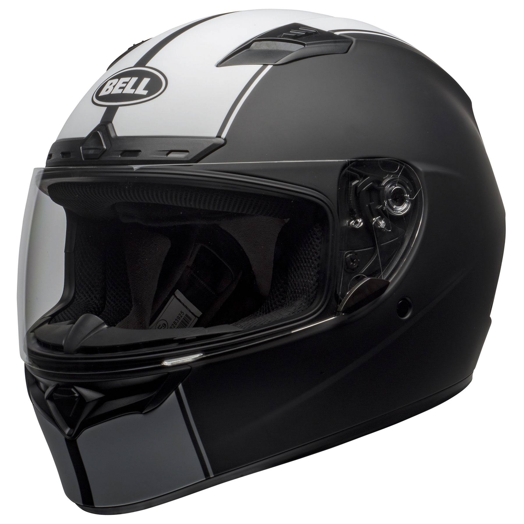 Bell Qualifier DLX MIPS Rally Integral Helmet - Matt Black/White - XXL