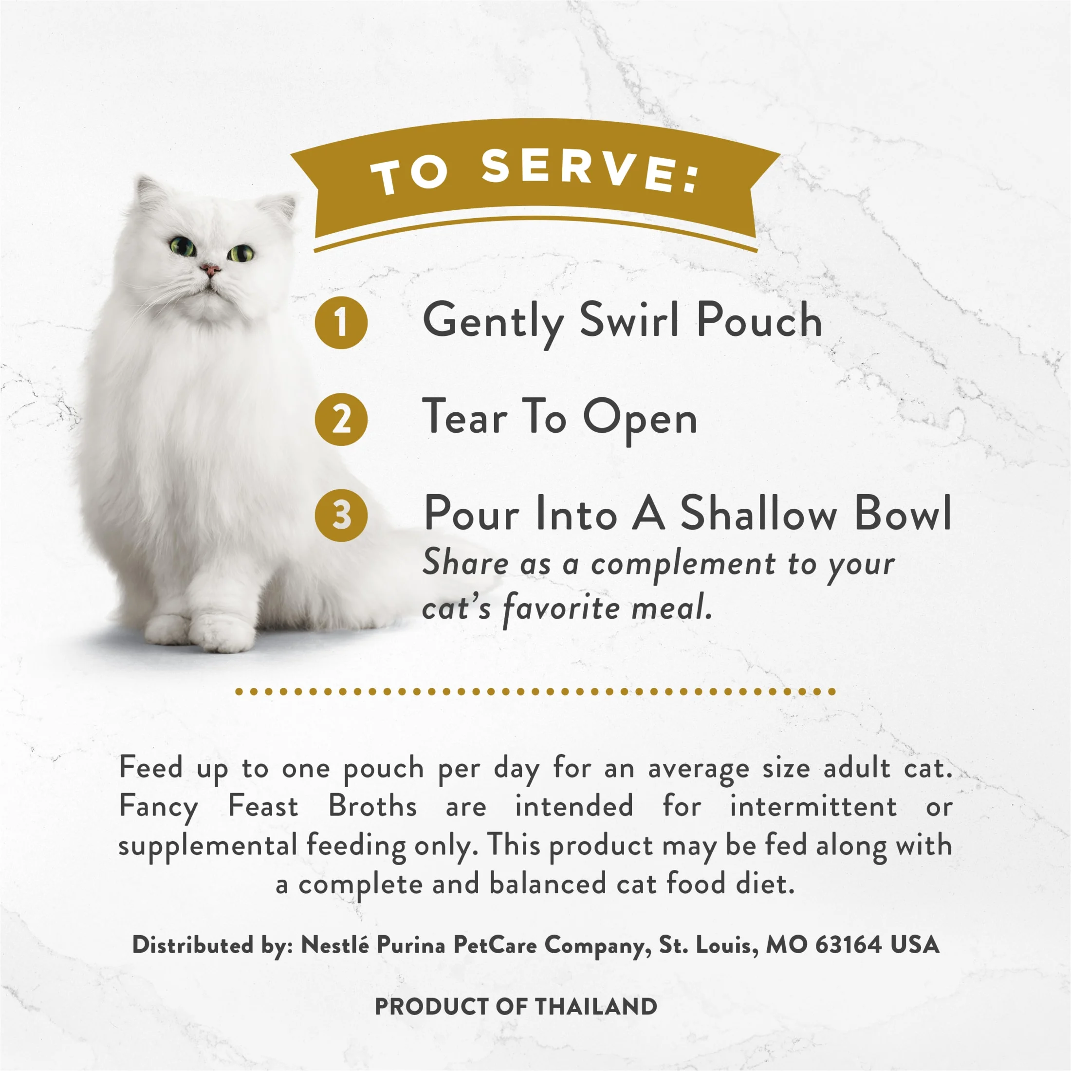 (8 pack) Purina Fancy Feast Broths Kitten Food, Wet Cat Food, Salmon & Vegetables, 1.4 oz Pouch