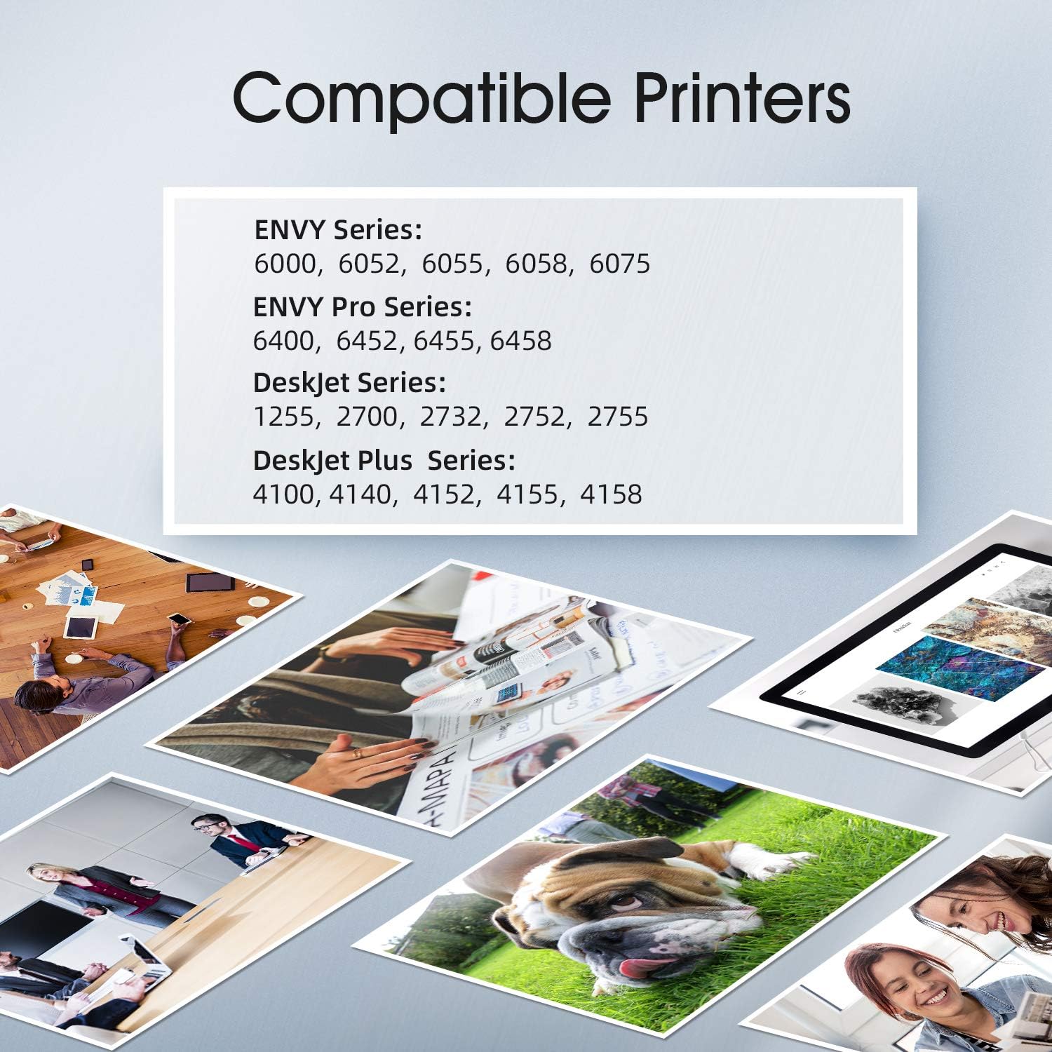 H&BO TOPMAE Remanufactured Ink Cartridge Replacement for HP 67 67XL Combo Pack for Envy Pro 6055 6455e 6055e 6452 6052 6075 6455 DeskJet 2755e 2752 4152 4155e Printer(1 Black 1 Tri-Color) Pack of 2