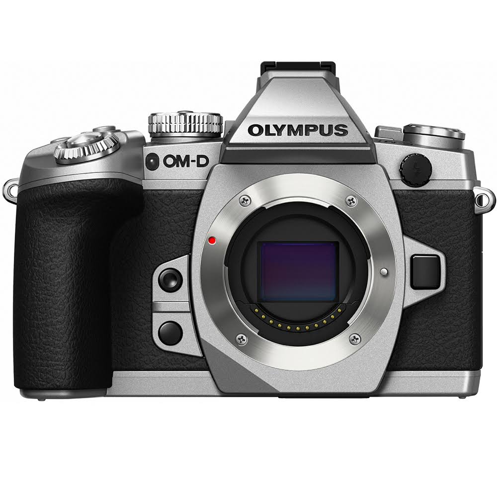 Olympus OM-D E-M1 16.3 Megapixel Mirrorless Camera Body Only - Silver