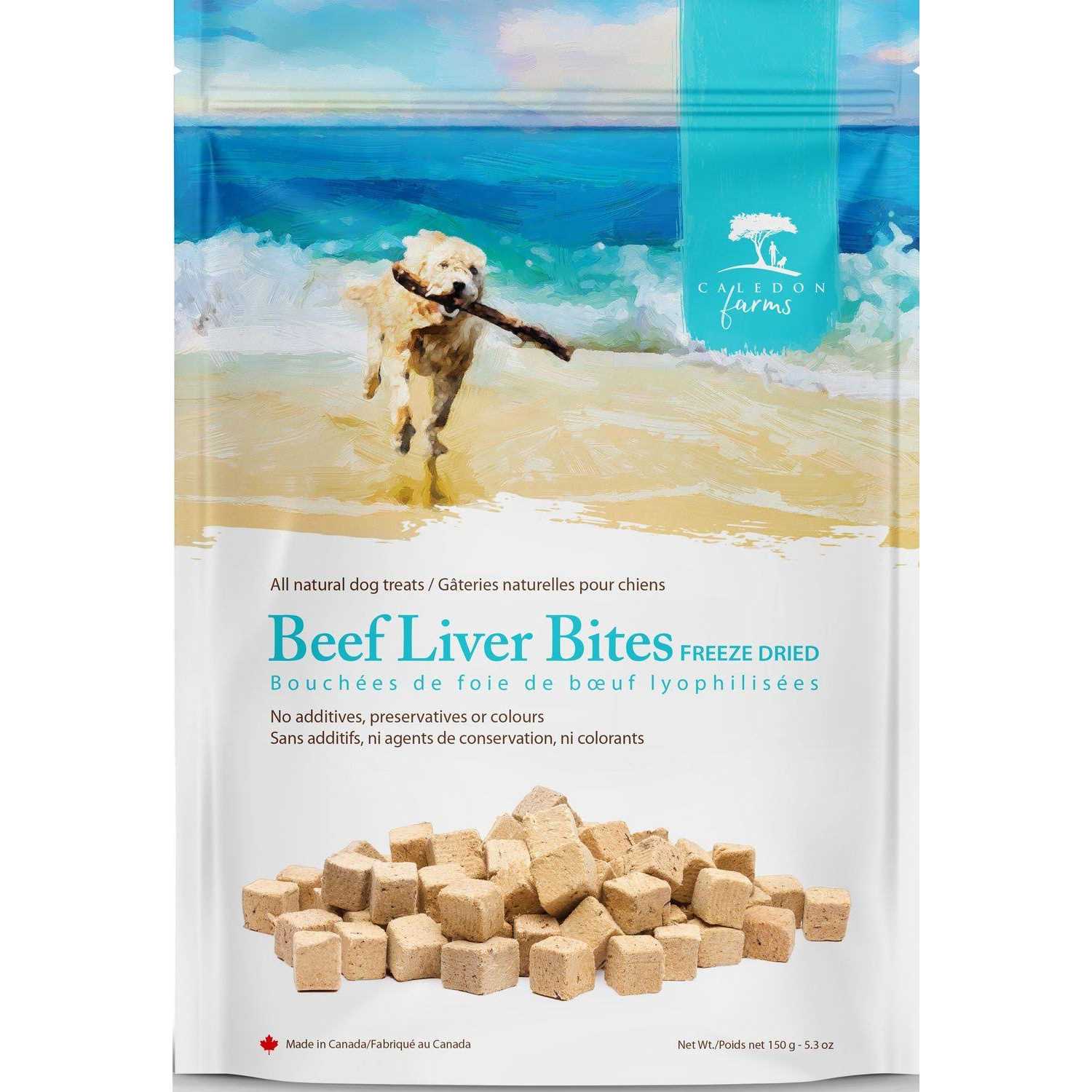 Caledon Farms Beef Liver Bites - Pet Supplies online store