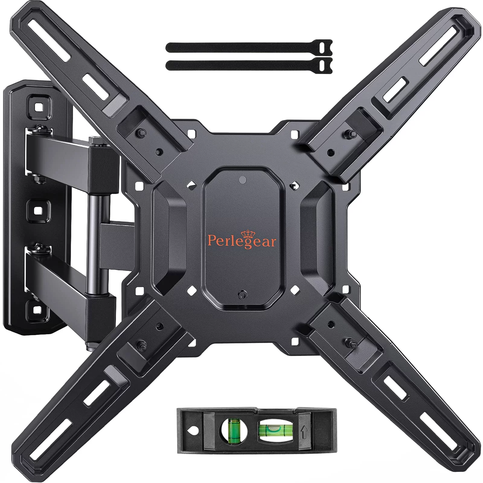 Full Motion TV Wall Mount Bracket for Most 26-60 inch LED LCD Flat Curved Screen Monitors TVs, Max 400x400mm,up to 82 lbs