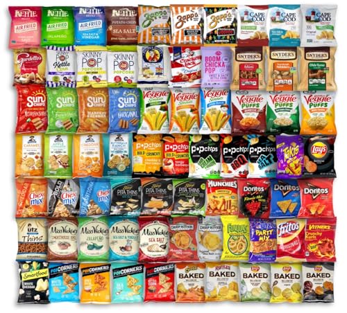 Mix Chips, Popcorn, and Snack Mix Assorted Packs | 35 Packs out of 50 Flavors | Niro Assortment