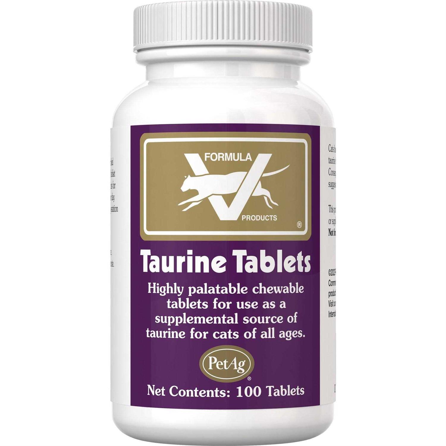 PetAg Taurine 100 Chewable Tablets - Pet Supplies online store