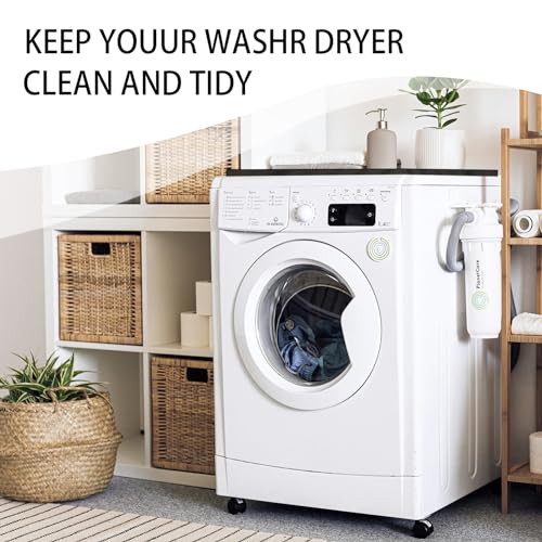 Washer and Dryer Top Protector Mat Washer Dryer Countertop with Edge Anti-Slip (23.6
