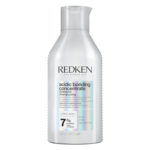 Redken Bonding Shampoo for Damaged Hair Repair | Strengthens and Repairs Weak and Brittle Hair | Acidic Bonding Concentrate | Safe for Color-Treated Hair | For All Hair Types