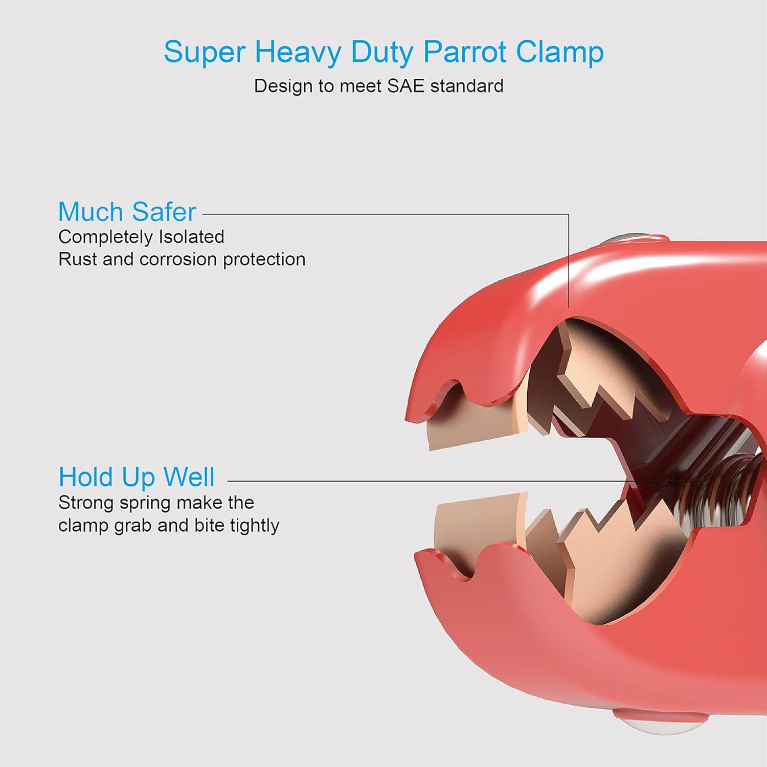 TOPDC 100% Copper Jumper Cables 4 Gauge 20 Feet -40�H to 167�H Heavy Duty Booster Cables with Carry Bag and Safety Gloves (4AWG x 20Ft)