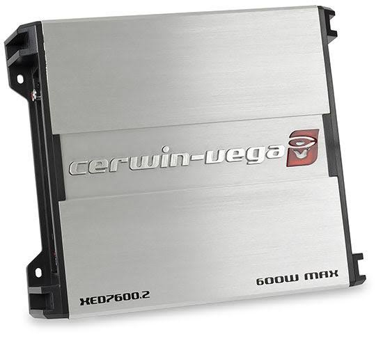 Cerwin-vega Mobile XED7600.2 XED 7 Series Class AB Amp (2 Channels 600