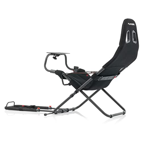 Playseat Trophy Sim Racing Cockpit | High Performance Racing Simulator Cockpit | Supports Direct Drive | Compatible with All Steering Wheels & Pedals on The Market | Supports PC & Console | Black