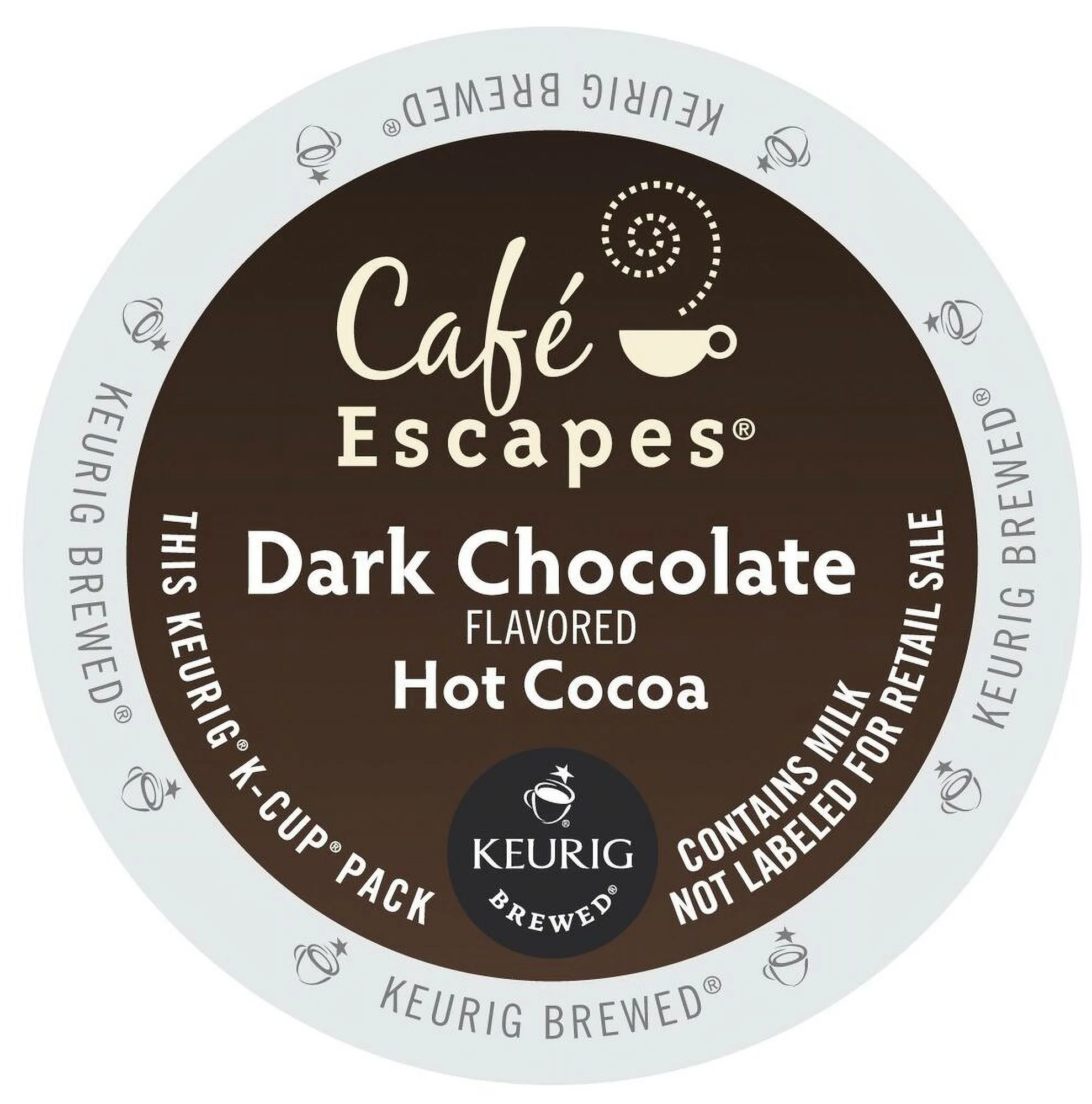 Dark Chocolate Hot Cocoa 48 count K cups