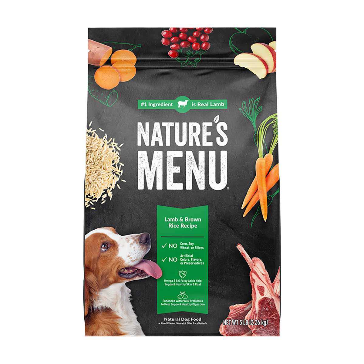 Natures Menu Nature's Menu Lamb & Brown Rice Dry Dog Food - Pet Supplies online store